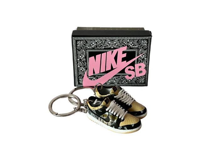 Portachiavi Sneakers Nike SB Dunk Low Travis Scott Bandana PREMIUM
