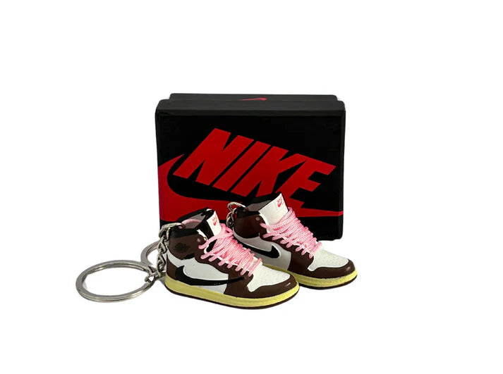 Portachiavi Sneakers J1 HIGH OG MOCHA X TRAVIS SCOTT