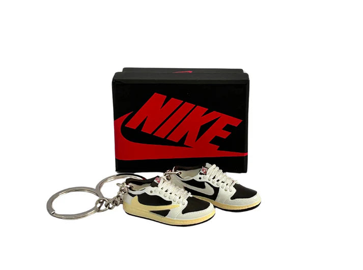 Portachiavi Sneakers J1 LOW REVERSE MOCHA X TRAVIS SCOTT