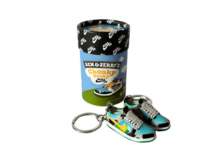 Portachiavi Sneakers Nike SB Dunk Low Ben & Jerry's Chunky Dunky PREMIUM