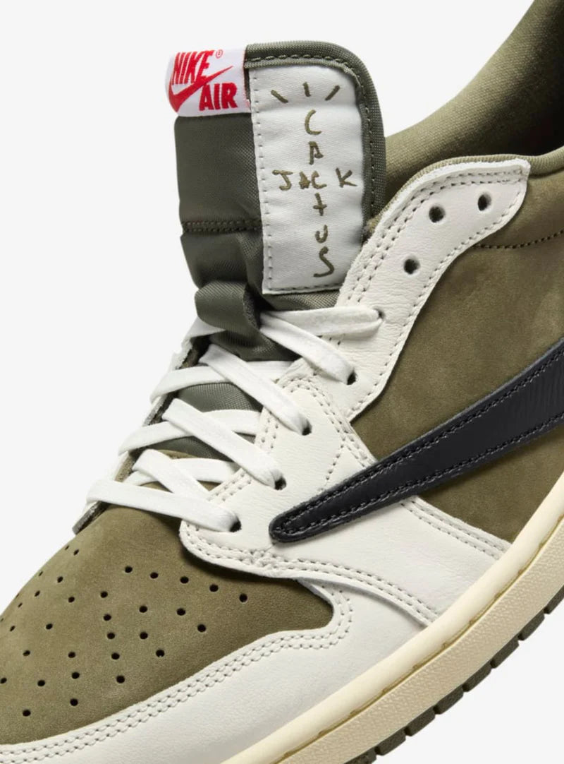 Jordan 1 Retro Low OG SP Travis Scott Reverse Olive