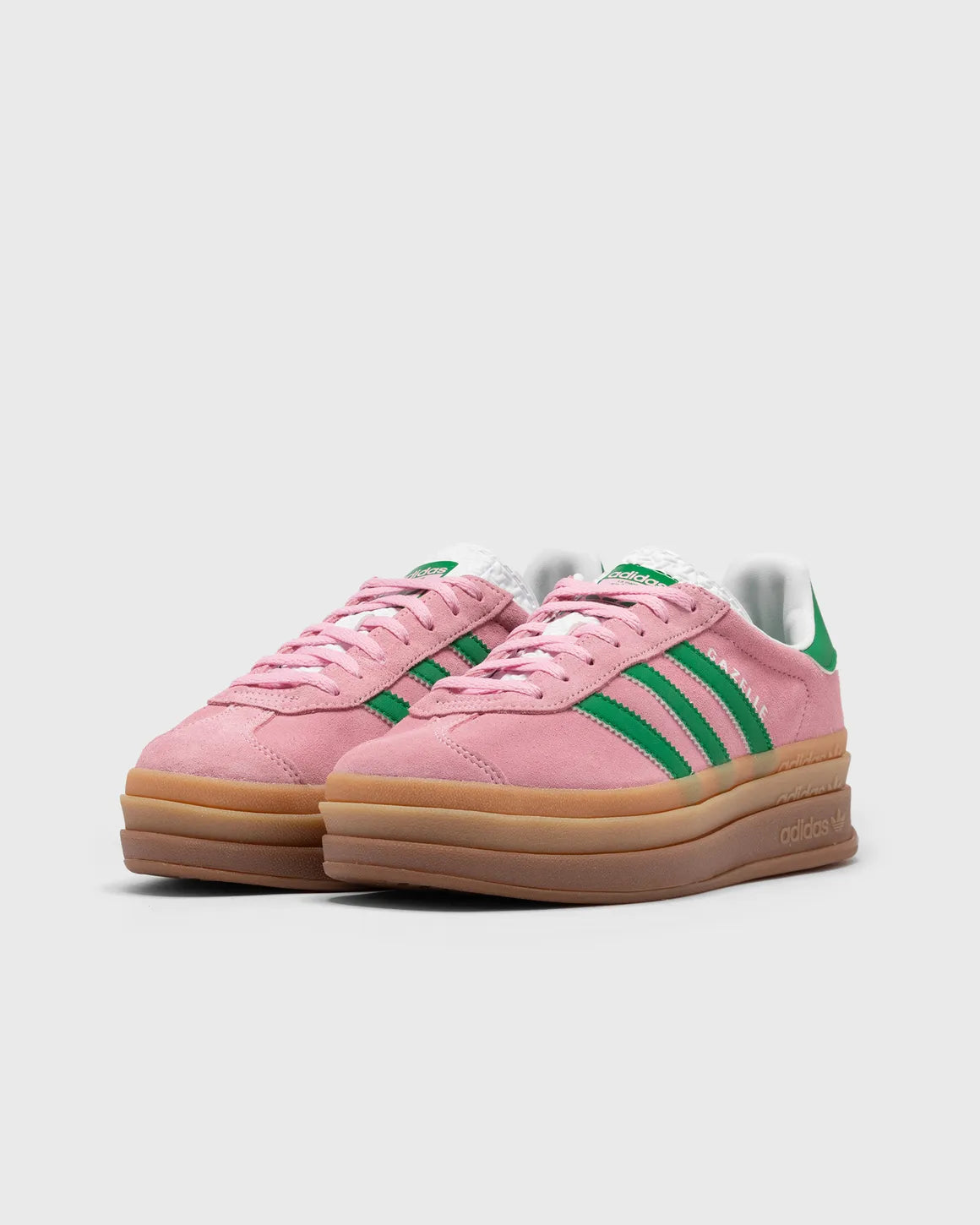 Adidas Gazelle Bold True Pink Green Cloud White